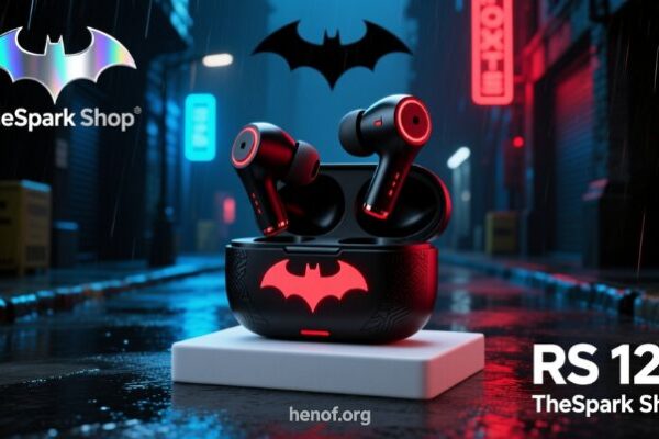 rs 125 only on thespark shop batman style wireless bt earbuds